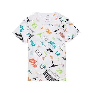 Jordan Boys Levels All Over Print (Toddler/Little Kids) White 4 (Little Kid)